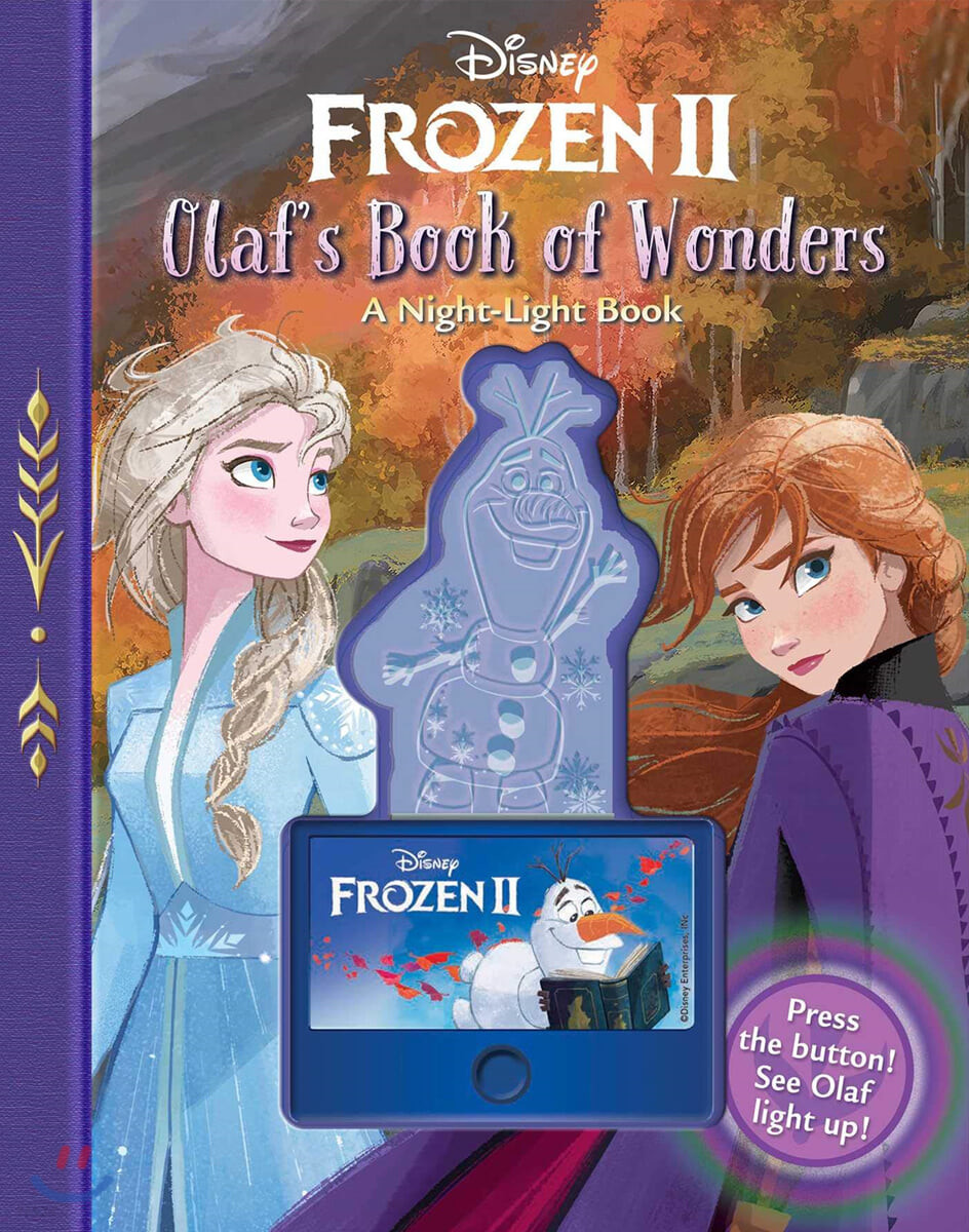Disney Frozen 2: Olaf’s Book of Wonders 디즈니 겨울왕국 2 : 불켜지는 올라프책 (Olaf’s Book of Wonders)
