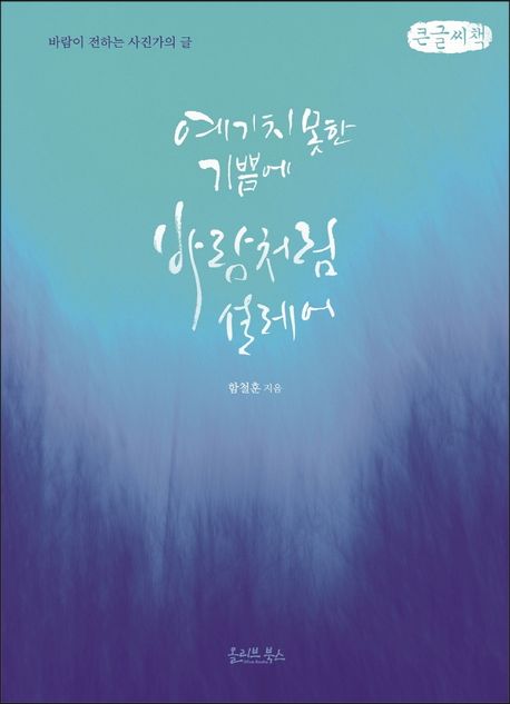 예기치 못한 기쁨에 바람처럼 설레어(큰글씨책) (바람이 전하는 사진가의 글)