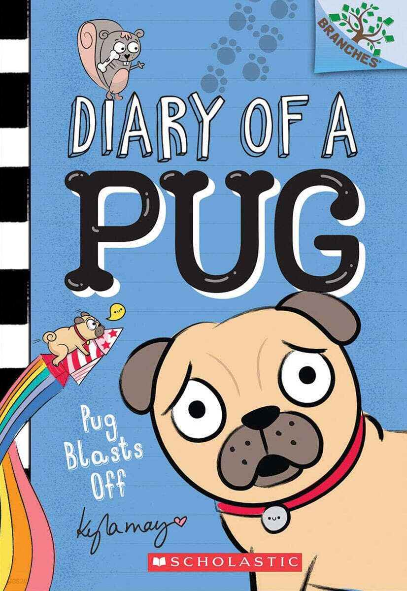 Diary of a Pug. 1, Pug Blasts Off 표지