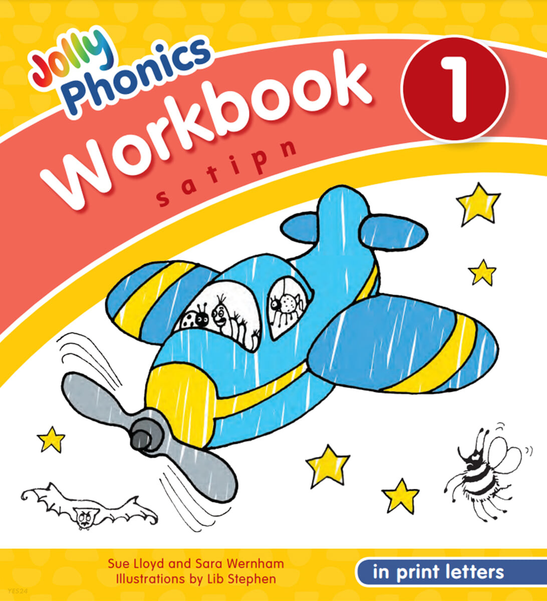 Jolly Phonics Workbook 1: In Print Letters (American English Edition) (정자체 (in print letters))