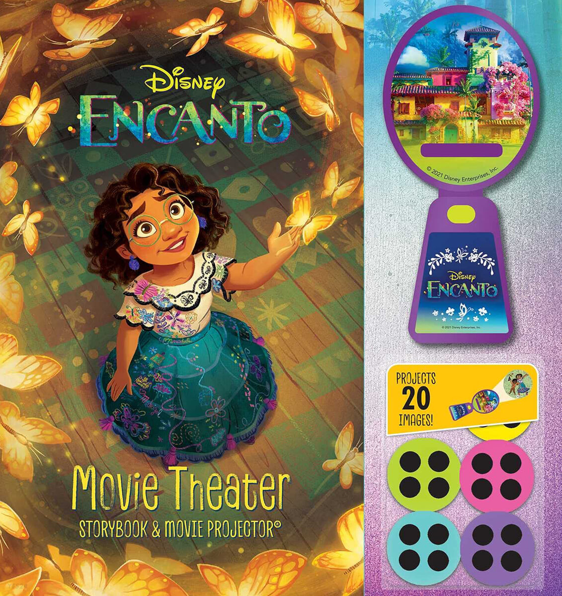 Disney Encanto: Movie Theater Storybook & Projector (디즈니 엔칸토 마법의 세계)