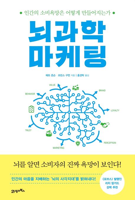 뇌과학 마케팅  : 인간의 소비욕망은 어떻게 만들어지는가 / 매트 존슨 ; 프린스 구먼 지음 ; 홍...