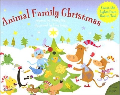 Animal Family Christmas (Count the Lights from One to Ten! [With Light Board])