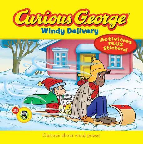 Curious George, Windy Delivery : Activities PLUS Stickers!