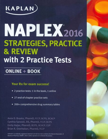 Naplex 2016 Strategies, Practice, and Review with 2 Practice Tests