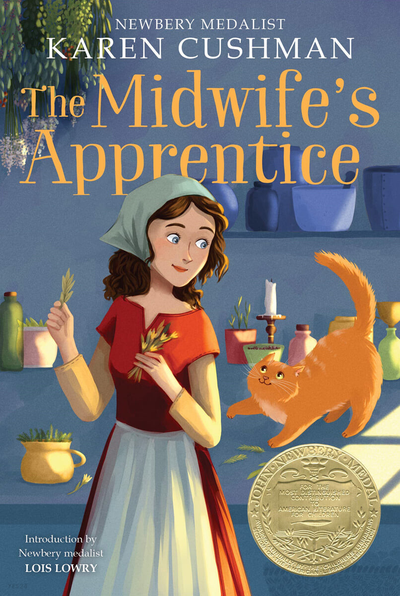 (The) Midwife&#039;s apprentice 표지