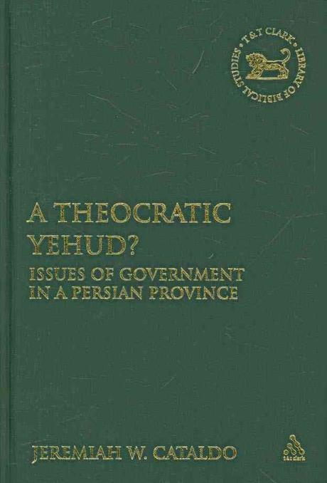 A theocratic Yehud? : issues of government in a Persian period