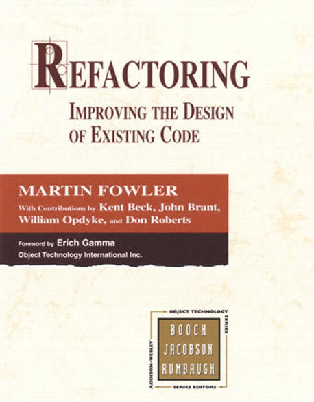 Refactoring 양장본 Hardcover (Improving the Design of Existing Code)