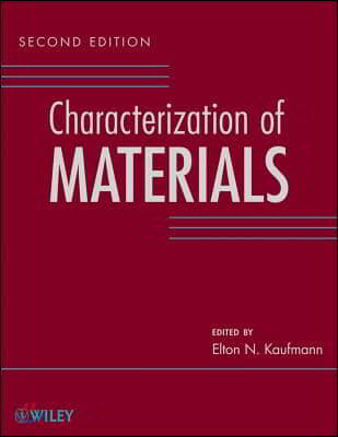 Characterization of Materials (#3-Jan)