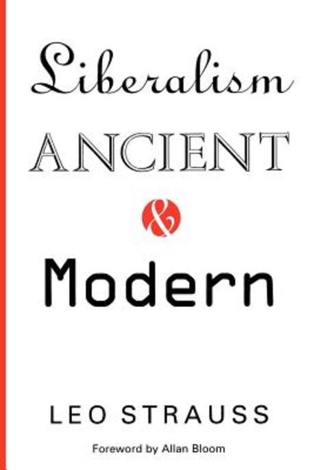 Liberalism Ancient and Modern Paperback