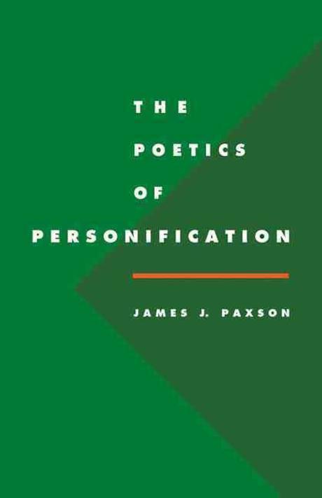 The poetics of personification