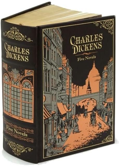 Charles Dickens: Five Novels (Barnes & Noble Leatherbound Classic Collection) (Five Novels)