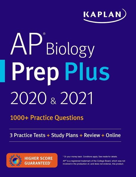 AP Biology Prep Plus 2020 & 2021 (7 Practice Tests + Study Plans + Targeted Review & Practice + Online)
