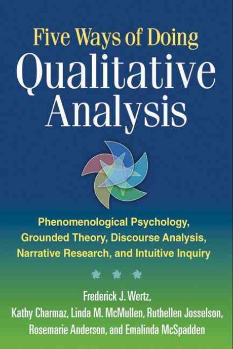 Five ways of doing qualitative analysis  : phenomenological psychology, grounded theory, discourse analysis, narrative research, and intuitive inquiry