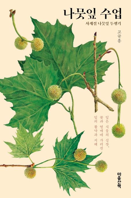 나뭇잎 수업 (사계절 나뭇잎 투쟁기) 표지