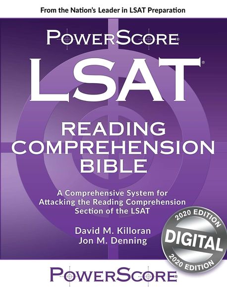 The Powerscore LSAT Reading Comprehension Bible (2019 edition)