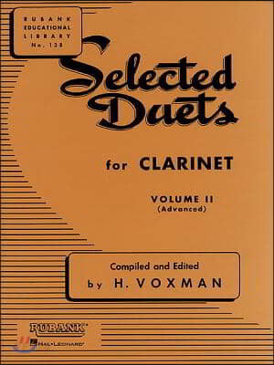 Selected Duets for Clarinet: Volume 2 - Advanced (Advanced #2)