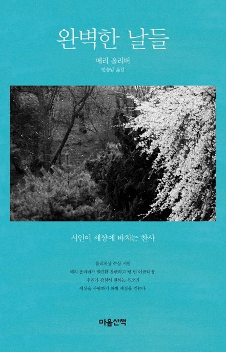 완벽한 날들 (시인이 세상에 바치는 찬사) 표지