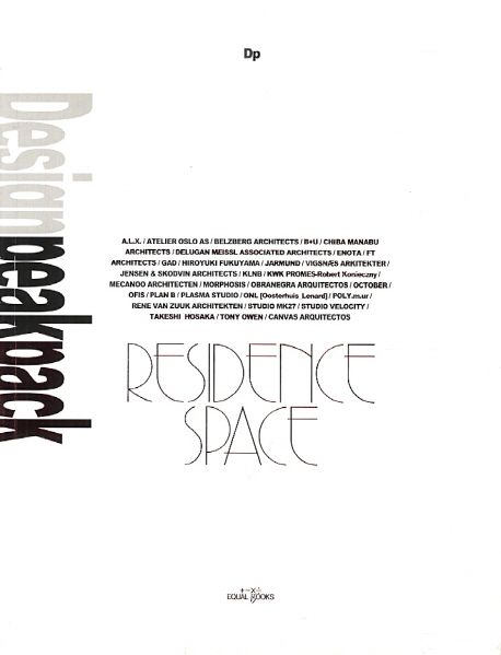 Design peak pack  : Residence Space. [1]