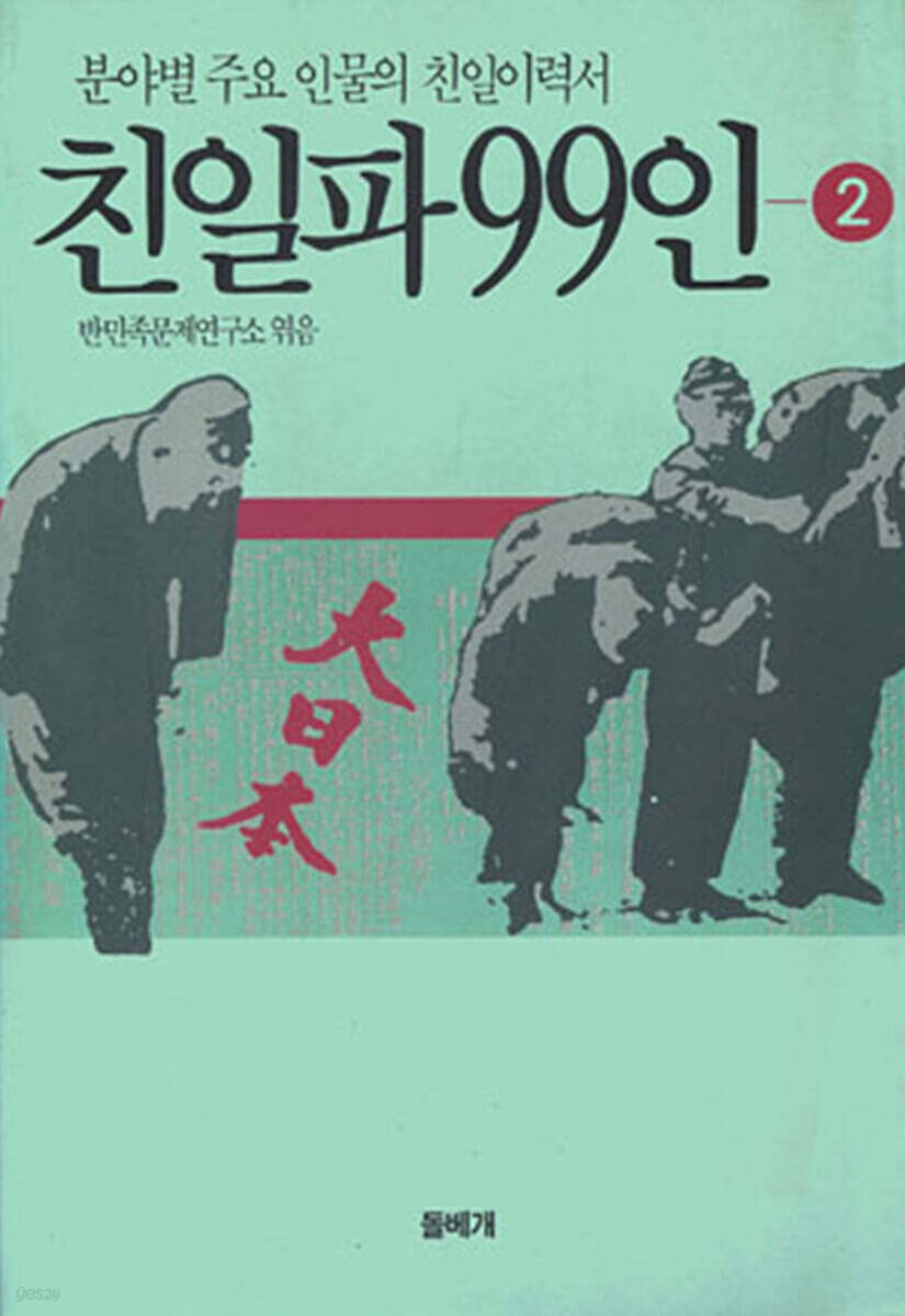 친일파 99인 2 (분야별 주요 인물의 친일이력서)