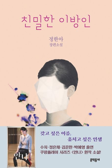 친밀한 이방인: 정한아 장편소설 표지
