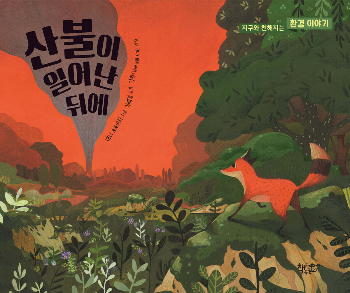 산불이 일어난 뒤에: 지구와 친해지는 환경 이야기 책 표지 이미지