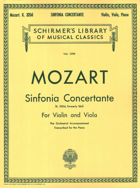 Mozart : Violin Sinfonia Concertante (모차르트 바이올린 협주 교향곡)