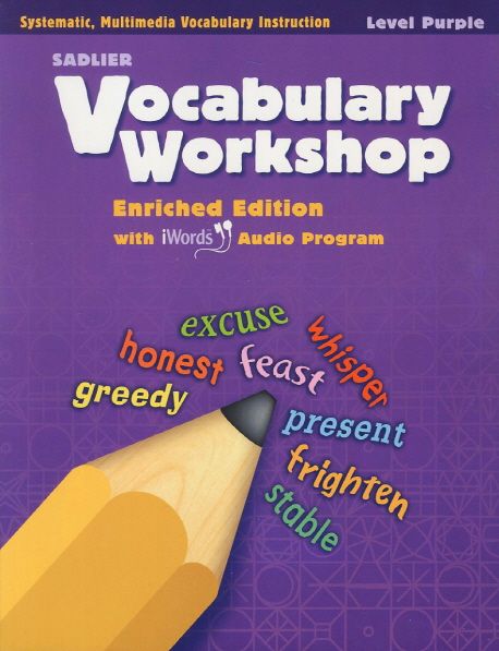 Vocabulary Workshop Level Purple (Enriched Edition with iWords Audio Program)