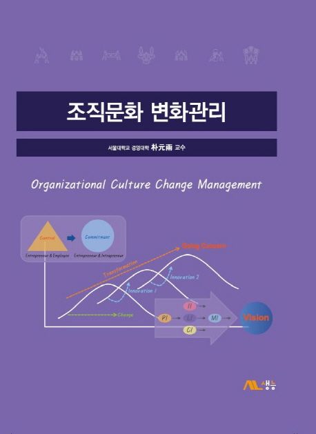 조직문화 변화관리  = Organizational culture change management / 지은이: 박원우