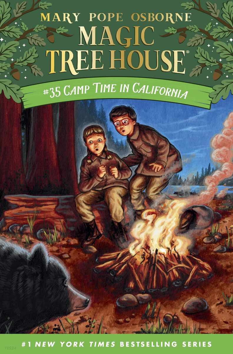 Magic Tree House. 62, Camp time in california 표지