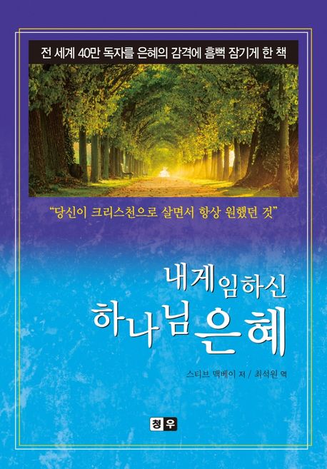 내게 임하신 하나님 은혜 (당신이 크리스천으로 살면서 항상 원했던 것)
