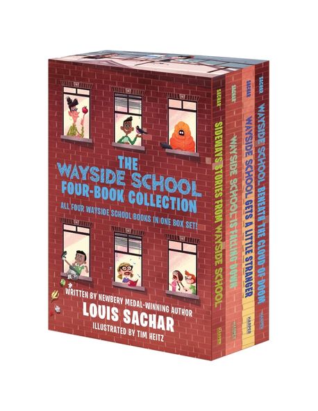 The Wayside School 4-Book Box Set : 웨이사이드 스쿨 4권 세트 (Sideways Stories from Wayside School, Wayside School Is Falling Down, Wayside School Gets a Little Stranger, Wayside School Beneath the Cloud of Doom)