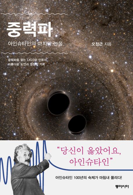중력파 : 아인슈타인의 마지막 선물 : 중력파를 찾는 LIGO와 인류의 아름다운 도전과 열정의 기록