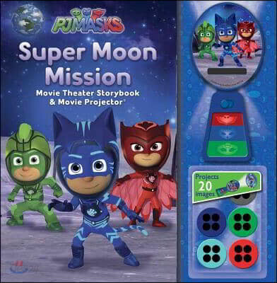 Pj Masks: Super Moon Mission Movie Theater & Storybook (Movie Theater Storybook & Movie Projector)