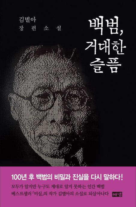 백범, 거대한 슬픔 : 김별아 장편소설 / 김별아 지음