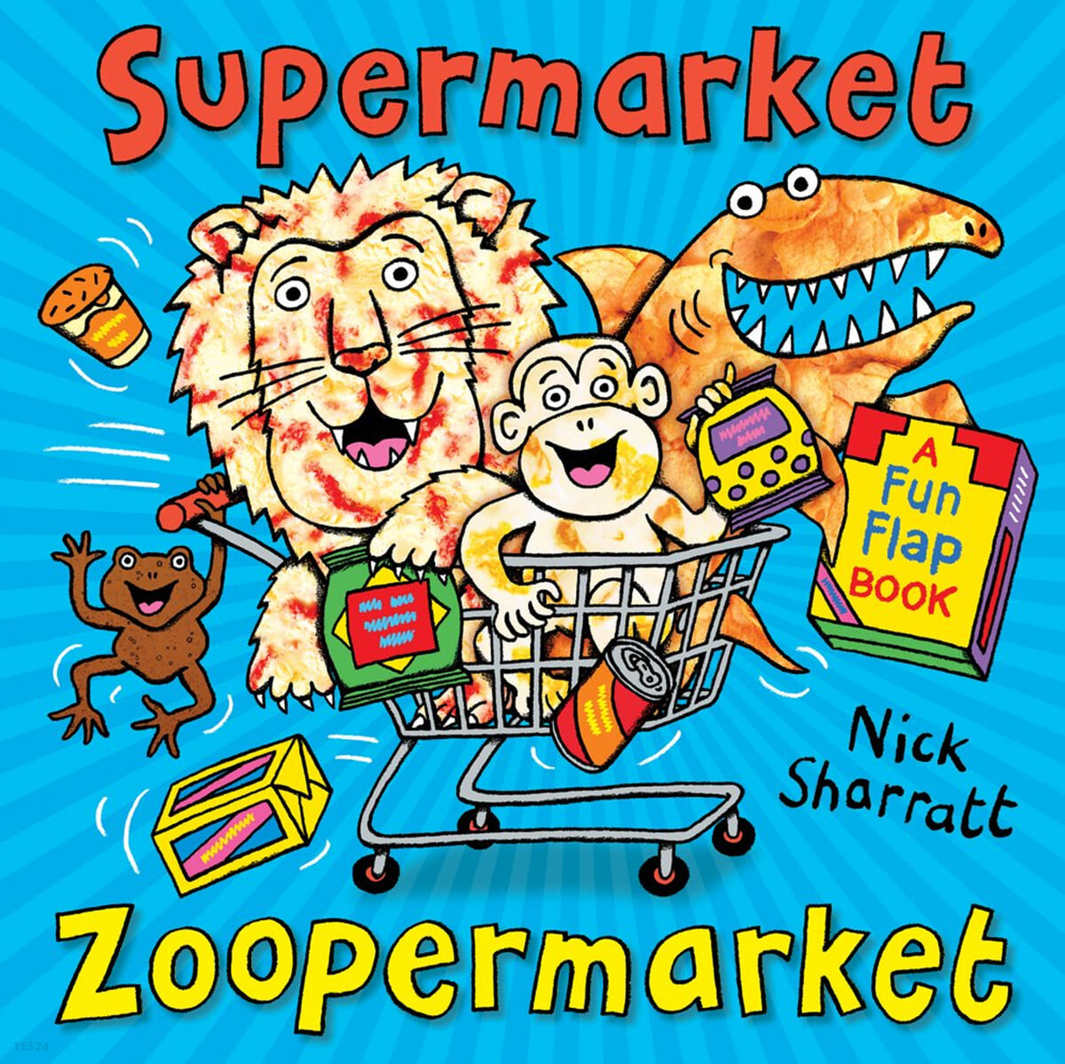 Supermarket zoopermarket : A Fun flap book