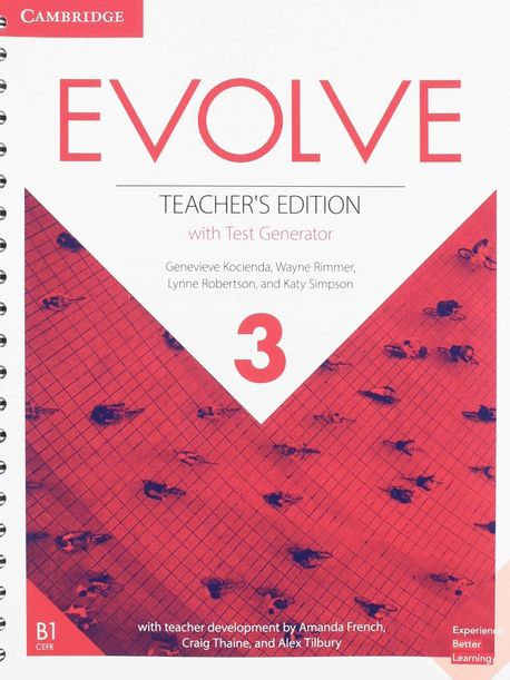Evolve Level 3 Teacher’s Edition with Test Generator