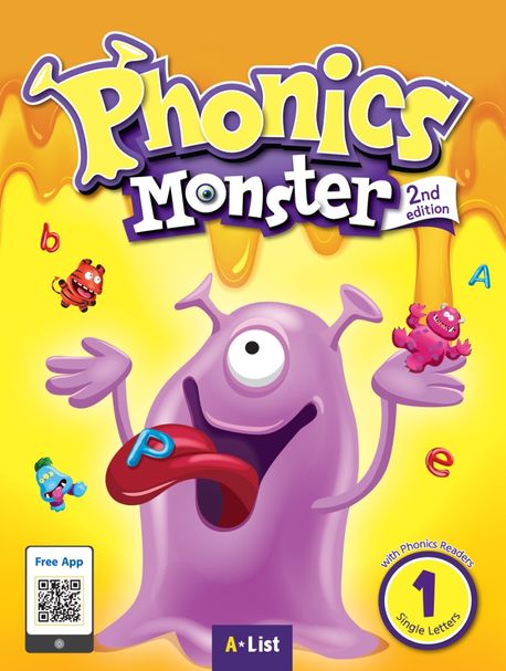 Phonics Monster 1 Student Book (with Readers & App, 파닉스몬스터)