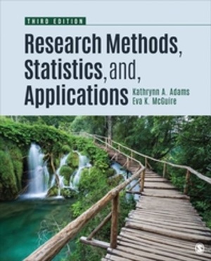 The Research Methods, Statistics, and Applications, 3/E