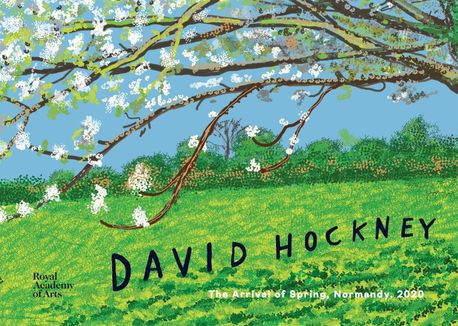 David Hockney: The Arrival of Spring in Normandy, 2020 (With Augmented Reality - Watch Some of David Hockney’s iPad Paintings Come to Life)