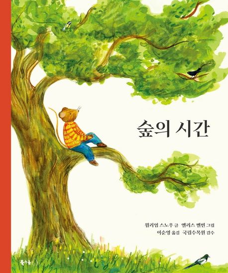 [점자]숲의 시간 : 열두 달 숲속 길을 따라서 표지
