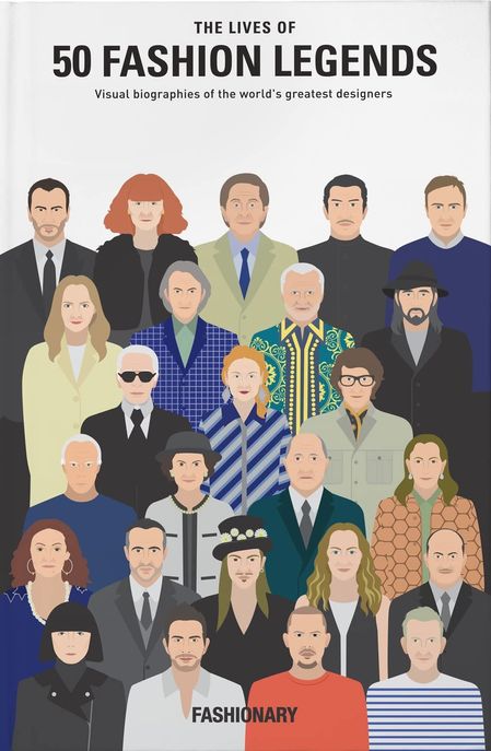 (The) lives of 50 fashion legends