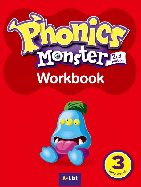 Phonics Monster 3: Long Vowels (Workbook, 파닉스몬스터)