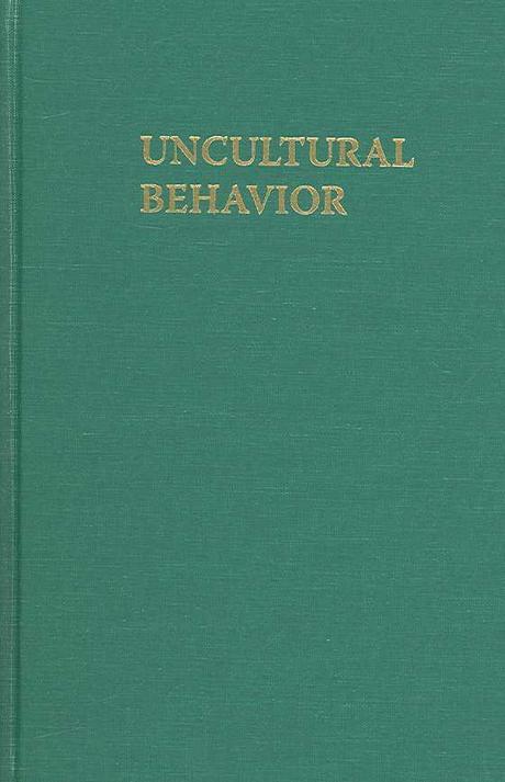 Uncultural behavior : an anthropological investigation of suicide in the southern Philippines