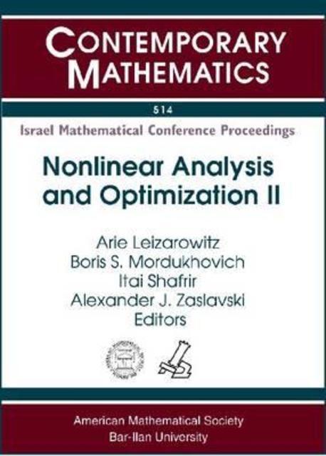 Nonlinear Analysis and Optimization II: Optimization (Optimization)