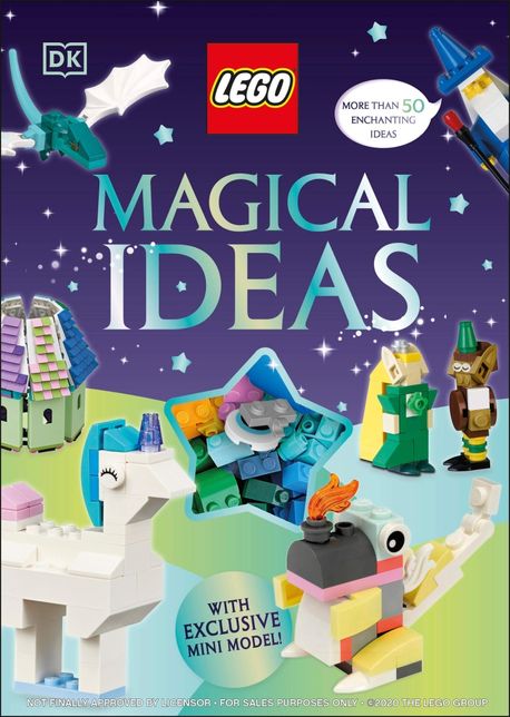 The LEGO Magical Ideas (With Exclusive LEGO Neon Dragon Model)