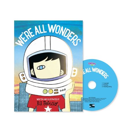 Pictory Set 1-66 : We’re All Wonders (Book+CD)