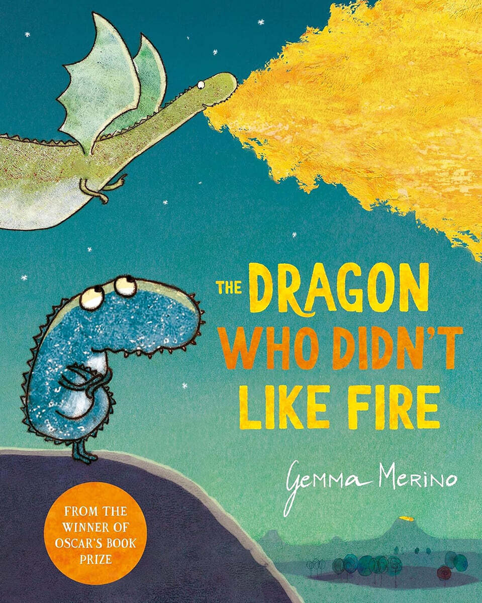 The Dragon Who Didn’t Like Fire (『불을 싫어하는 아주 별난 꼬마 용』원서) 표지