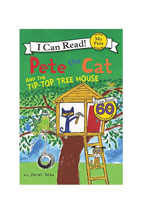 Pete the cat and the tip-top tree house