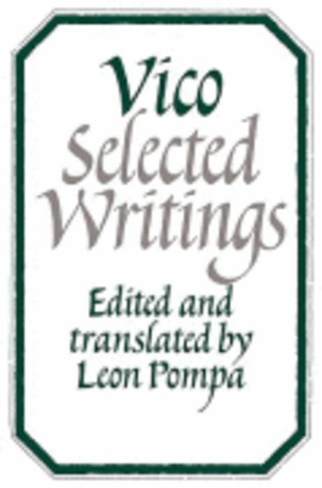 Vico: Selected Writings (Selected Writings)